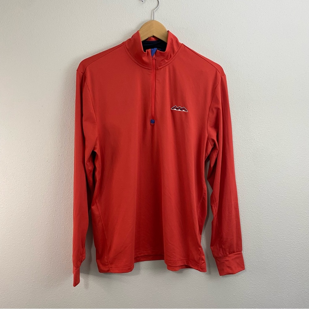 Polo Ralph Lauren Golf 1/4 Zip Jacket Red Mens Medium